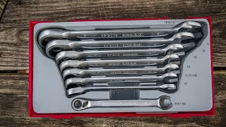 Teng Tools TT6508R 8 Piece Ratcheting Wrench Set Overview