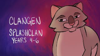 SplashClan Years 4, 5 , and 6 (part 1) | ClanGen Speedpaint