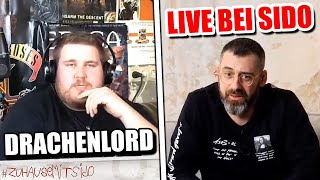 Drachenlord im Livestream von Sido! (Livestream Ausschnitt) #zuhausemitsido (Drachenlord Sido Live)