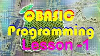 QBASIC Programming Tutorial Lesson 1