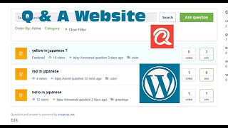 How to create Q\u0026A Wordpress Website | Question \u0026 Answer Site | AnsPress Tutorial