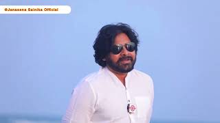 విశాఖ సాగర తీరానా పవన్ కళ్యాణ్ | Janasena chief at Visakhapatnam beach | Jai Janasena