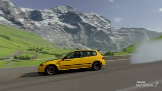 Honda Civic SIR EG6 RWD engine swap | Gran Turismo 7 PS4