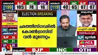 തെലങ്കാനയിൽ കരുത്ത് കാട്ടി കോൺ​ഗ്രസ്; രാജസ്ഥാനിൽ രണ്ടിടത്ത് സിപിഐഎം ലീഡ് |Election result | CPIM