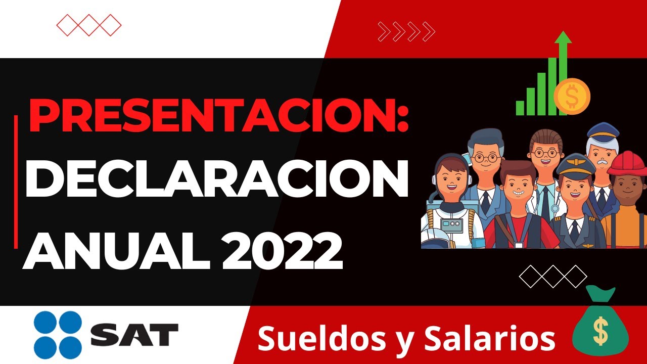 Declaración Anual 2023 Personas Físicas - Tutorial Saldo A Favor #SAT ...