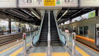 13X エスカレーター　京王線永福町駅のエスカレーターを昇ったり降ったり