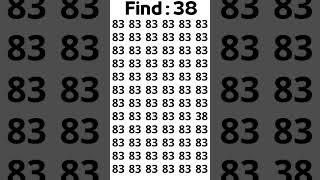 find the odd number