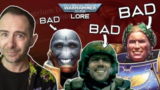 EVERY 40k FACTION IS BAD and HERE'S WHY! Warhammer 40,000 Lore