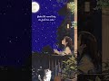 Under the moonlit sky, she finds her calm.”#shorts #livewallpaper #aiart