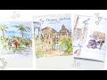 Cozy Art Book Flip Through | Relaxing Art | Italian Sketchbook