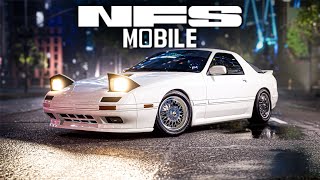 NEED FOR SPEED MOBILE: Ryosuke Takahashi's Mazda RX-7 (FC) - Gameplay