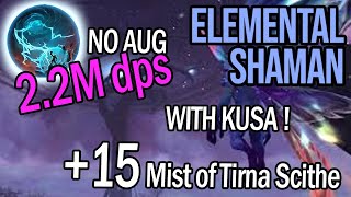 Mist of Tirna Scithe +15  - Stormbringer Elemental Shaman - TWW 11.0.5 Season 1