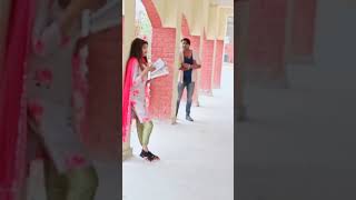 Aashu Malik & Sonika Singh।।  Shooting video।। A Haryanvi song.