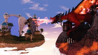 Heaven VS Hell - EPIC Minecraft Timelapse + Cinematic!