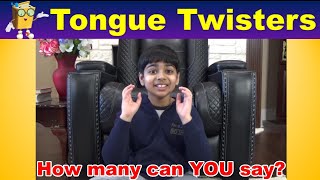 Tongue Twister Challenge