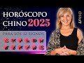 HOROSCOPO CHINO 2025 PARA LOS 12 SIGNOS AÑO SERPIENTE 2025 🐍