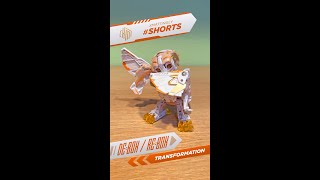 52Toys Beastbox BB-41 White Noise Owl Transformation #shorts #shorts30