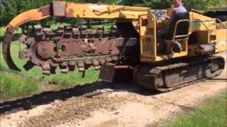 1996 Vermeer T555 Trencher - Equipment Demonstration