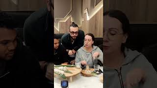 Randdy e Giulia - Man VS Food Italy - Yume Sushi Challenge🍣🍣(Highlights) #manvsfood