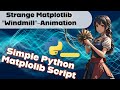 Python Matplotlib - Creating strange 