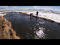 Upper Owens Fly Fishing Winter 2021- Great Fight