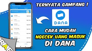 Cara Mengecek Uang Masuk di DANA