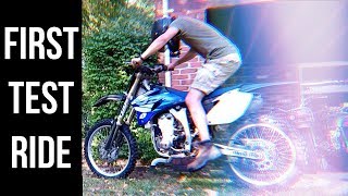 $500 Yamaha YZ450F First Ride After Rebuild | Hotcams Install