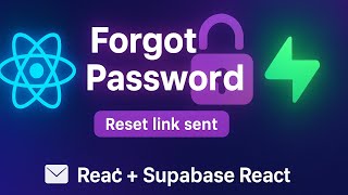 🧠 Forgot Password Email Setup in Supabase + React | Auth Made Easy 💻