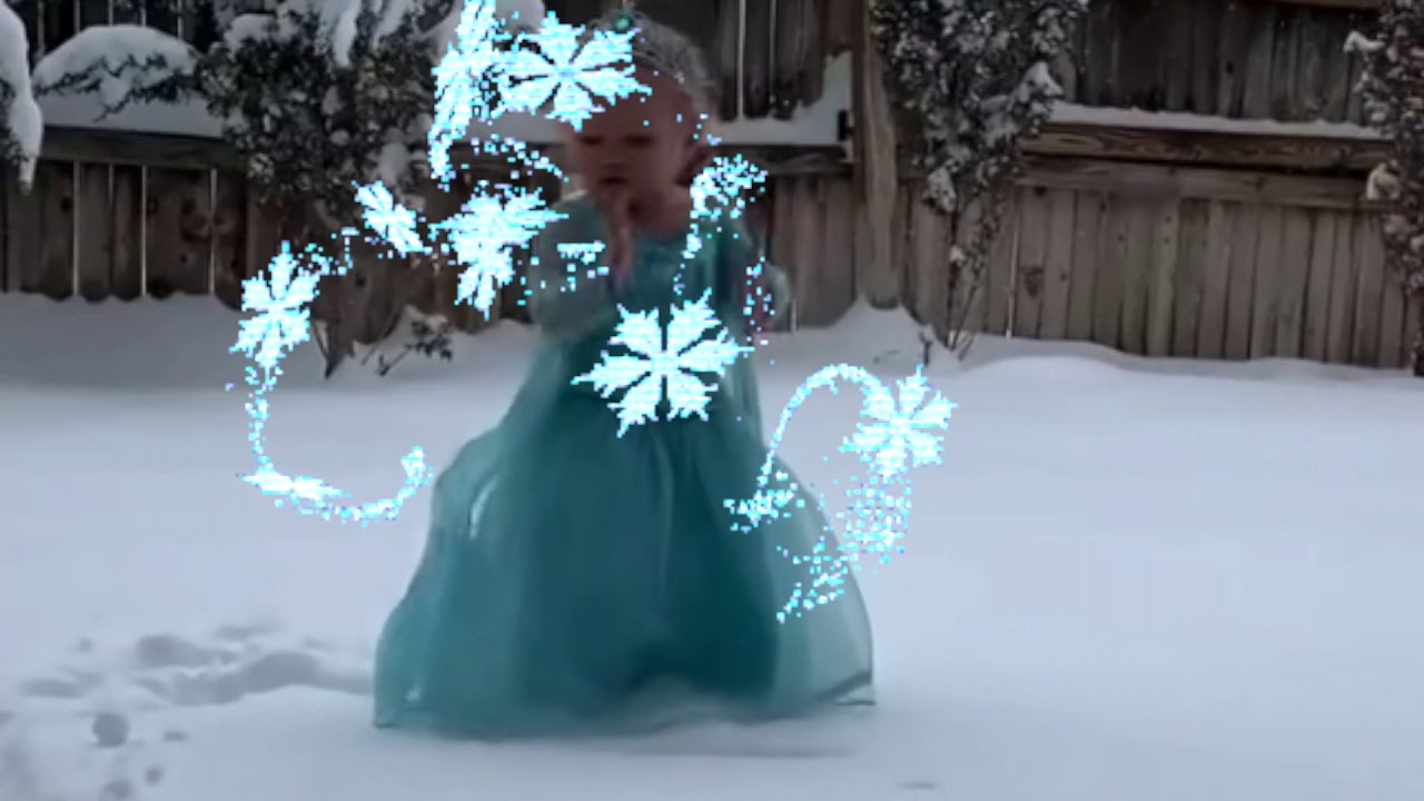 Little Elsa With Magic Youtube