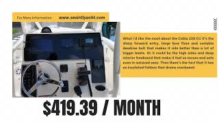 2023 Cobia 220 Center Console