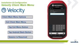 Wavelink Velocity Android Client - 3_11 - Advanced Client Tools