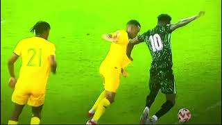 NIGERIA 1-1 SOUTH AFRICA/ MOMENT FISAYO DELE/ BASHIRU BROUGHT UYO STADIUM BACK TO LIVE WITH A