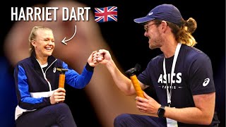 Breaking The Top 100 (Harriet Dart Interview) #tennis