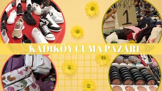 Kadıköy cuma pazarı | 1TL kıyafet /  MANGO çanta 199 TL, pazarda 25 TL !!