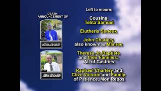 Anderson Justin Charlery ~ Long Obituary