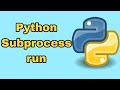 How to run shell commands with python? python subprocess run #python #subprocess #interviewquestions