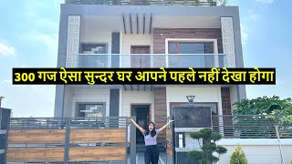 Inside Tour Of Newly Constructed 300 Yard 5 BHK Duplex Luxury Villas With Hi End Interior Work