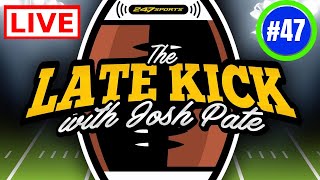 Late Kick Live Ep.47: SEC Coaches Mad, Rooting Against CFB, Playoff Legit, Worst Weather Games