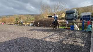 Katie Jones - Hall Kelly Novice 23 (Dressage Ireland) - Evenlode Feb 2021