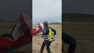 How to KILL A PARAGLIDER in ANY WIND. #paragliding #tutorial #shorts