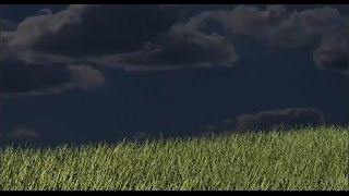 Maya 2014 tutorial : How to create and use grass in your scene