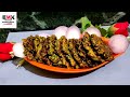 pakora recipe pui shak pui shaker bora malabar spinach pokara pui patar bora pakora