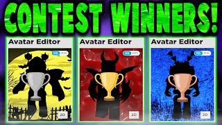Roblox Avatar Contest Winners