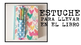 Como hacer un estuche para un cuaderno o libreta. DIY