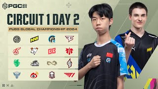 [배그] CIRCUIT 1 DAY 2 | PGC 2024