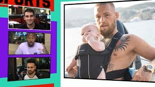 Conor McGregor Chills On A Yacht With Girlfriend and Baby | TMZ Sports