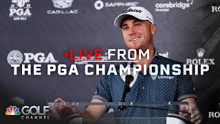 Justin Thomas seeing his game improve (FULL PRESSER) | Live From the PGA Championship | Golf Channel