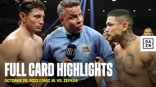 FULL CARD HIGHLIGHTS | JoJo Diaz Jr. vs. William Zepeda