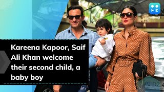 Kareena Kapoor, Saif Ali Khan welcome their second child, a baby boy | Saif Kareena Second Baby