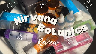 My Experience with NIRVANA BOTANICS ‼️ | Review ✨💗